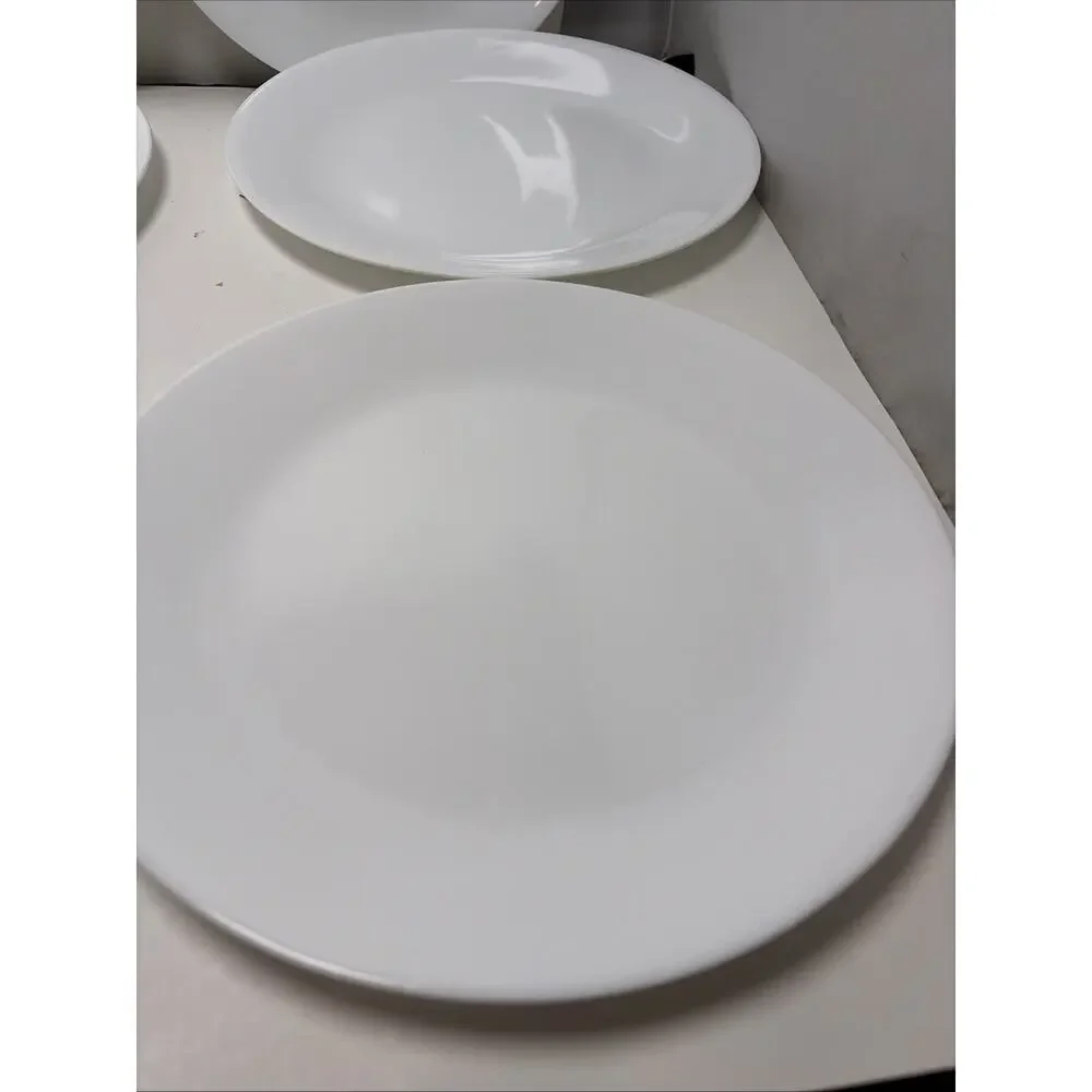 Set of 6 Corelle Corning White 10.25